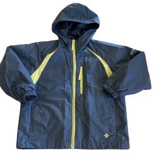 Columbia windbreaker with hood
